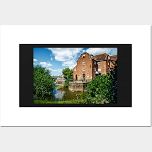 The Abbey Mill At Tewkesbury Posters and Art